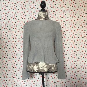 American apparel gray aslan sweater